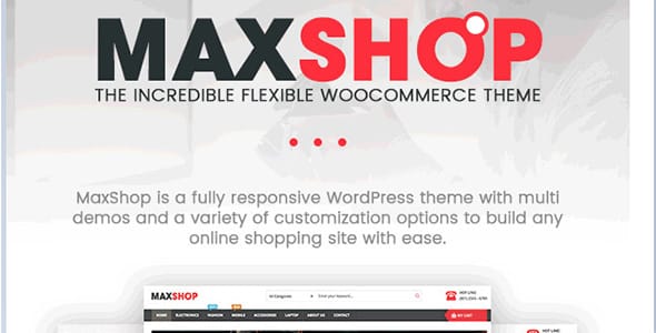 SW MaxShop WordPress Theme by WPthemego