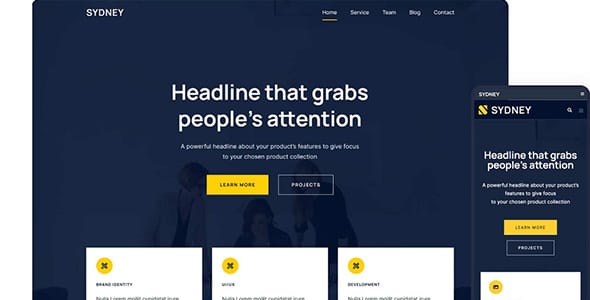 Sydney Child WordPress Theme by Athemes