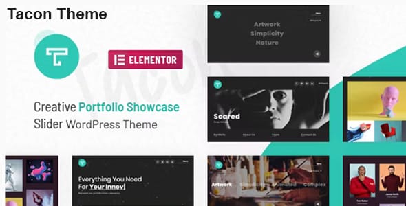 Tacon A Showcase Portfolio WordPress Theme