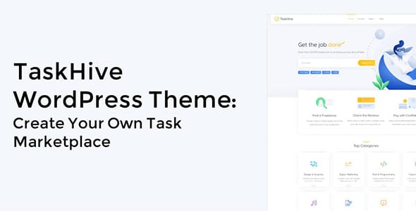 TaskHive WordPress Theme by HivePress