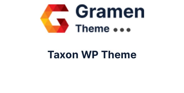 Taxon WordPress Theme by Gramentheme