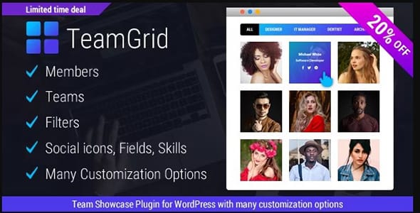 Team Grid for WordPress