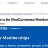 Teams Memberships for WooCommerce