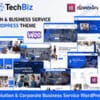 Techbiz IT Solution and Business Consulting Service WordPress Theme