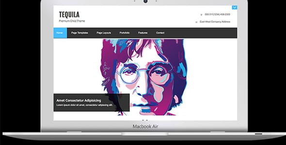 Tequila WordPress Theme by Zigzagpress