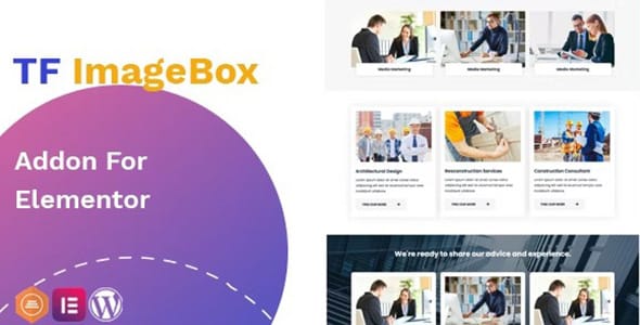 TFImage Box Addon for Elementor WordPress Plugin