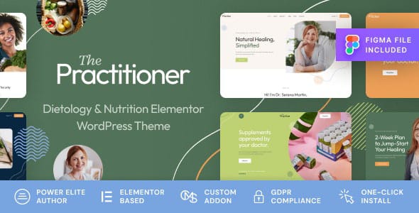 The Practitioner Doctor and Medical WordPress Theme