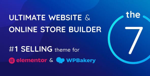 The7 Ultimate Website & Online Store Builder and WooCommerce WordPress Theme