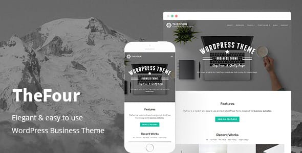 TheFour Business WordPress Theme