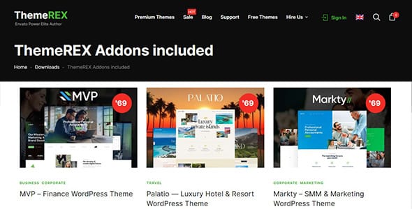 ThemeREX Addons for WordPress