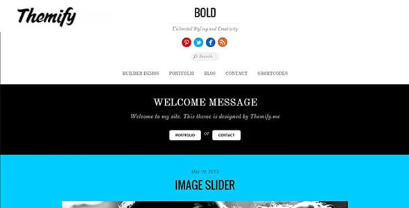 Themify Bold for WordPress