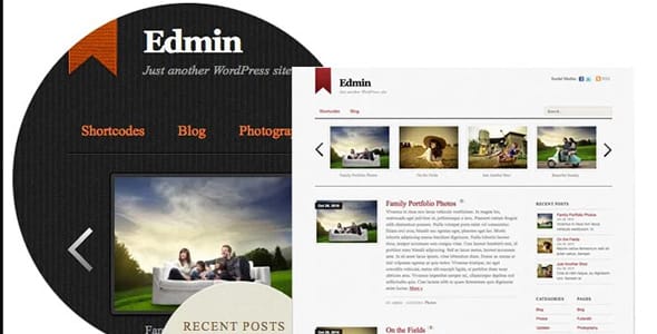 Edmin WordPress Theme by Themify