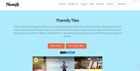 Themify Tiles for WordPress