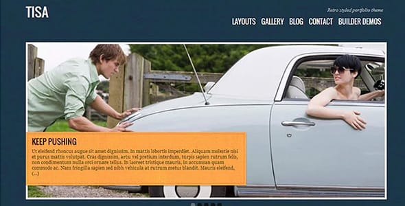 Tisa WordPress Theme by Themify