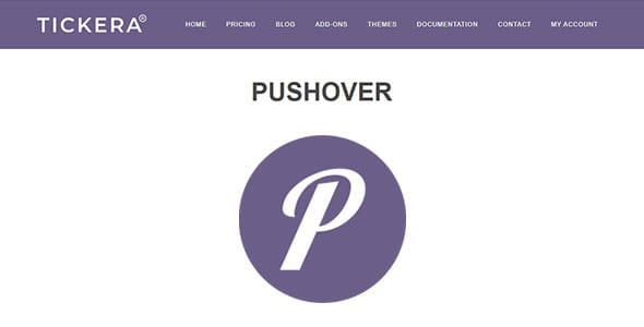 Tickera Pushover Add On for WordPress