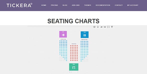 Tickera Seating Charts for WordPress