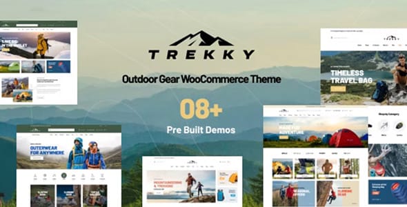 Trekky Outdoor Gear WooCommerce Theme