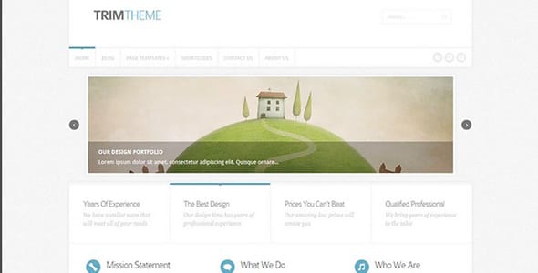 Trim WordPress Theme