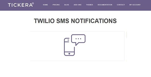 Twilio SMS Notifications for Tickera WordPress Plugin