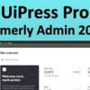 UiPress Pro Formerly Admin 2020 for WordPress