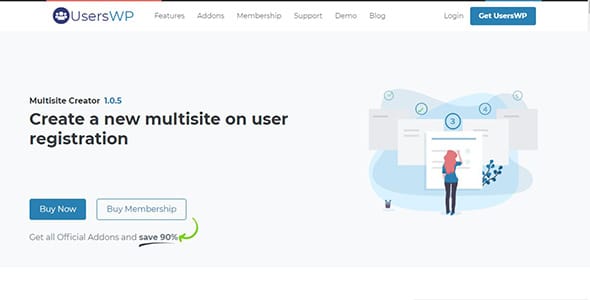 UsersWP Multisite for WordPress