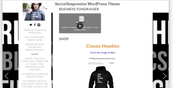 VectorResponsive WordPress Theme by Marios Lublinski