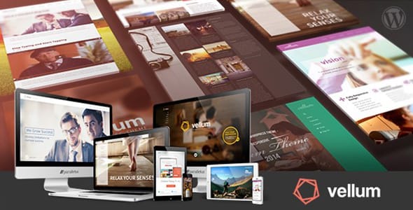 Vellum WordPress Theme by Andy Wilkerson