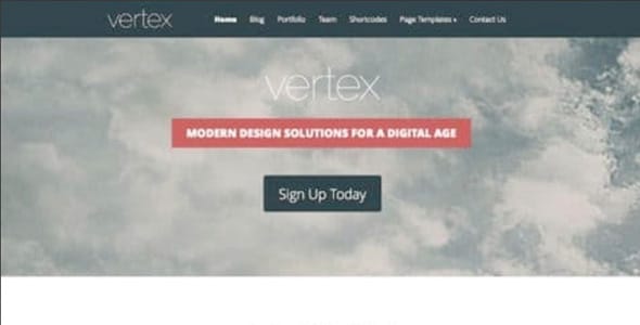 Vertex WordPress Theme by Elegant Themes