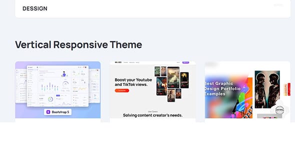 Vertical Responsive WordPress Theme by Marios Lublinski