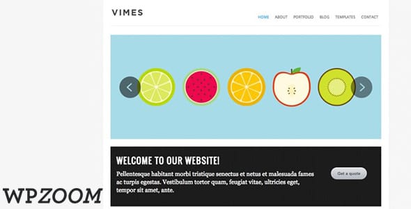 Vimes WordPress Theme by WPZOOM
