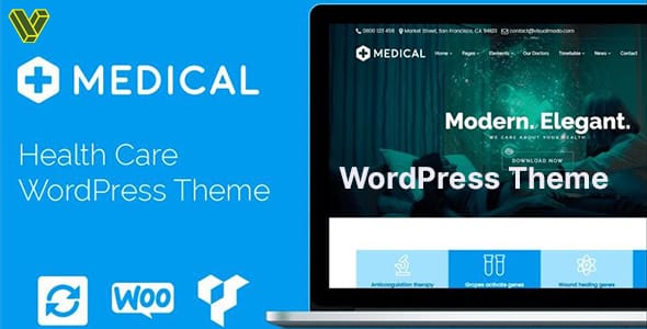 VisualModo Medical WordPress Theme