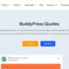 Wbcom Designs BuddyPress Quotes for WordPress
