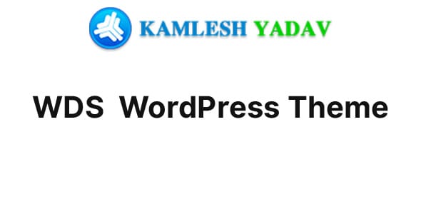 WDS WordPress Theme by Kamleshyadav