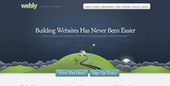 Webly WordPress Theme by Elegant Themes