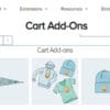Cart Add Ons for WooCommerce