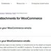 E Mail Attachments Inoplugs for WooCommerce