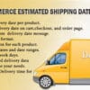 Estimated Delivery Or Shipping Date Per Product for WooCommerce