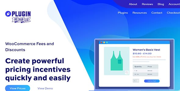 Fees and Discounts for WooCommerce
