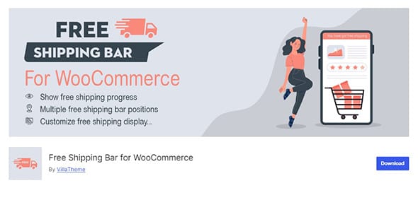 Free Shipping Bar for WooCommerce