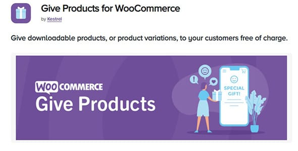 Give Products for WooCommerce