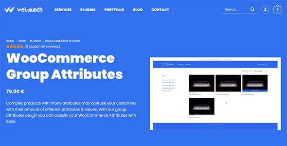 Group Attributes for WooCommerce