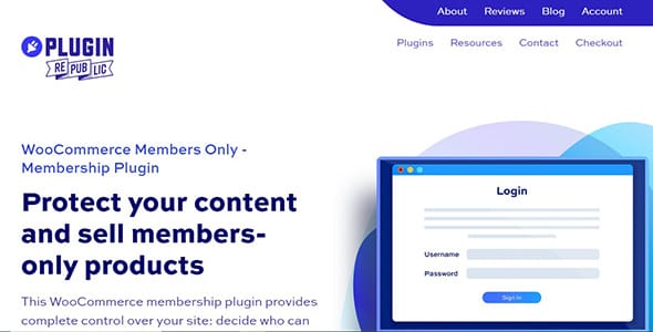 Members Only for WooCommerce