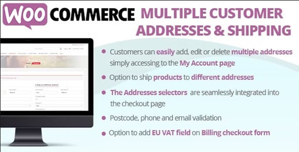 Multiple Customer Addresses and Shipping for WooCommerce