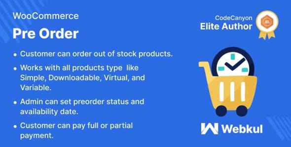 Pre Orders for WooCommerce