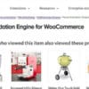 Recommendation Engine for WooCommerce