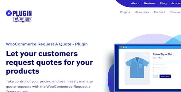 Request A Quote for WooCommerce