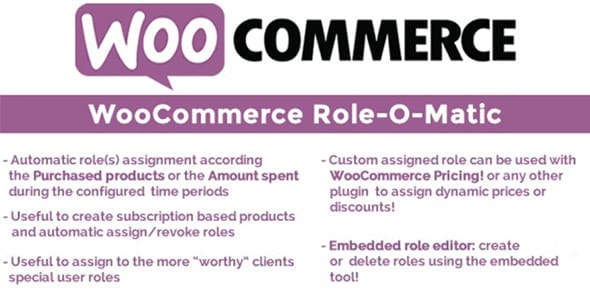Role O Matic for WooCommerce
