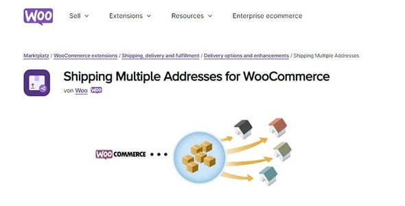 Ship to Multiple Addresses for WooCommerce