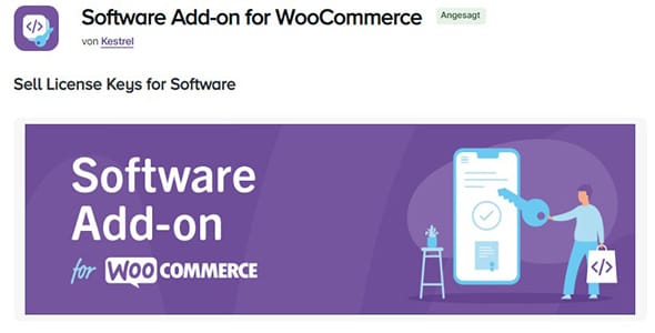 Software Add On for WooCommerce