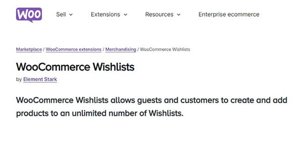WishLists for WooCommerce